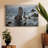 The 'Pyramids', Cliffs at Belle-Gallery Wrapped Canvas-1614098823