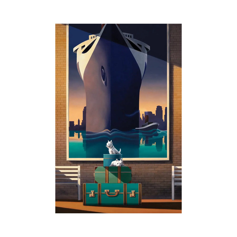 First Class by Ross Jones - Wrapped Canvas Print, 101.6 cm H x 66.04 cm W x 3.175 cm D