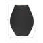Grand vase en porcelaine texturée à impression 3D Modern pour table basse - Vase à fleurs pour table-1810500600