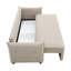 Lit gigogne en tissu avec rangement Irina