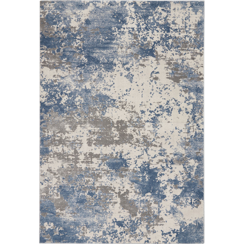 Abstract Indoor Rug, Rectangle 5'3" x 7'3"