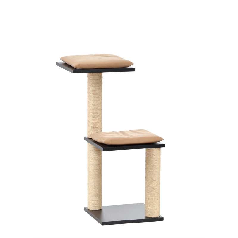 Zara 87cm H Cat Tree, Anthracite/Beige