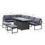 Muneef 8 - Person Patio Dining Set with , Cushions Included