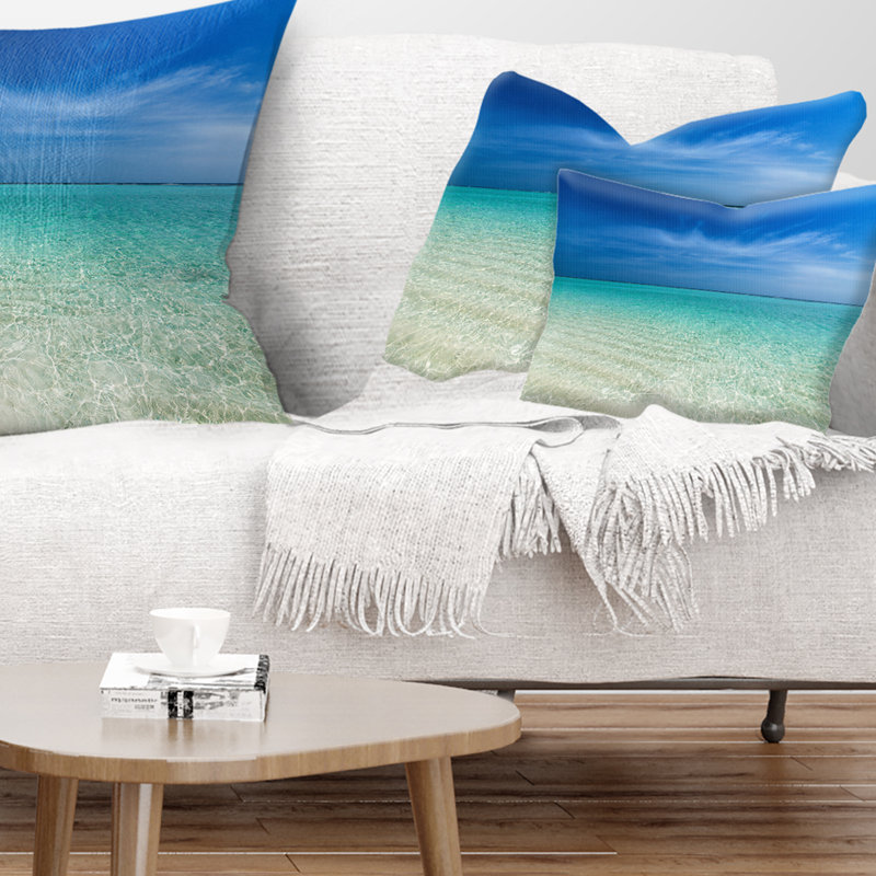 Coussin lombaire seascape océan sous le ciel