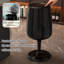 Goblet Shape Trash Can with Lid 20L Capacity Rubbish Bins for Bedroom Living Room