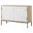 Uttermost Weimar 2 Door White Cabinet