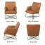 Averie Genuine Leather Designer Armchair-549114080