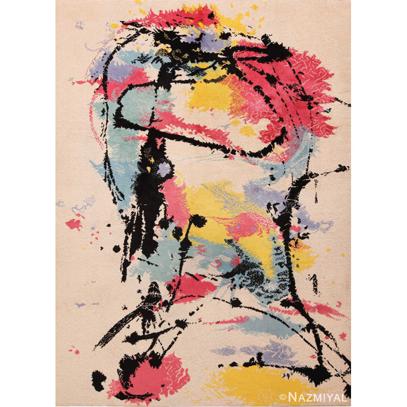 Tapis rétro rétro suédois Robert Jacobsen