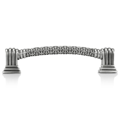 3-1/2” C TO C YACHT CLUB PULL ANTIQUE NICKEL FINISH