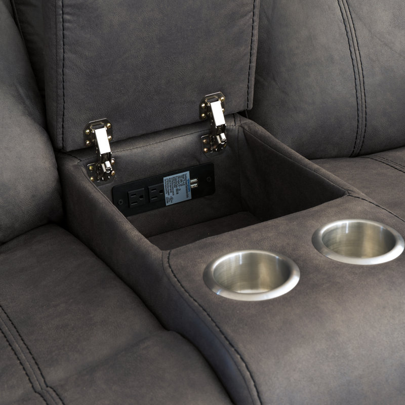 Gideon Grey Manual Reclining Sectional