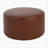 Dimetra Modern Velvet Upholstered Round Ottoman-1313439955