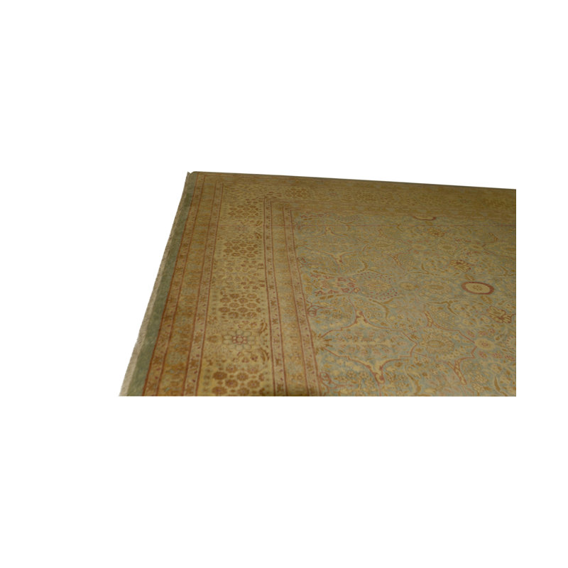 Wool Oriental Area Rug in Brown