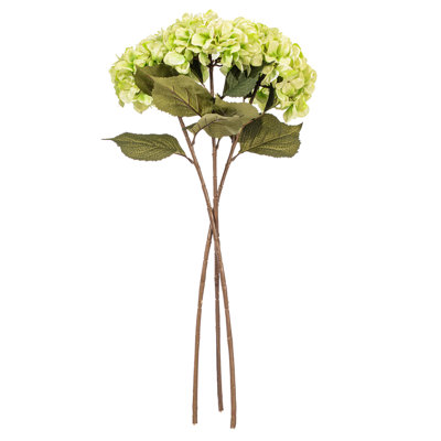 32.5" Green Hydrangea Stem
