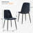 Upholstered Chenille Fabric Side Dining Chair (Set of 8)-66595755