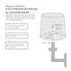 Ariel Single Light Dimmable Armed Sconce