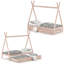 Mallon Standard Tent Beds with Trundle Included-263694304