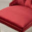 Chaises de salle à manger rembourrées en velours et oreilles capitonnées Traditional-1274673225
