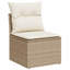  Ensemble de canapé de jardin modulaire en PE rotin beige-1611773763-1611773767