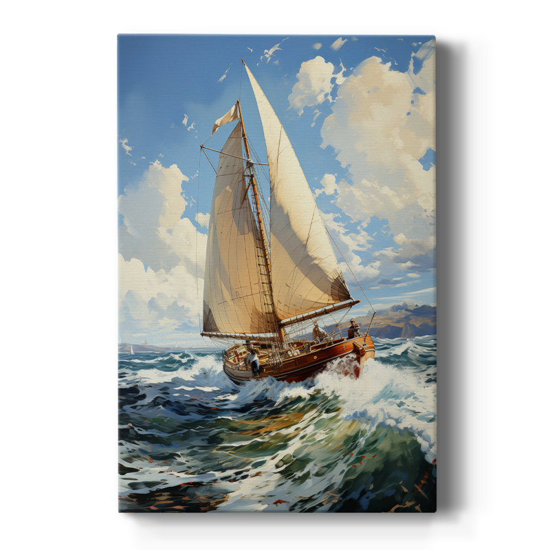 NAUTICAL Series CCCXXXVII - Gallery Cavas, H 18 po x l 12 po