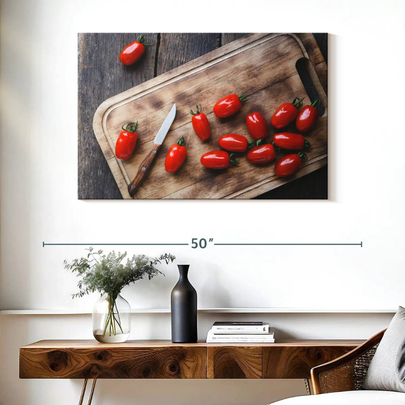 Yarlin Plum Tomatoes, 26" H x 39" W