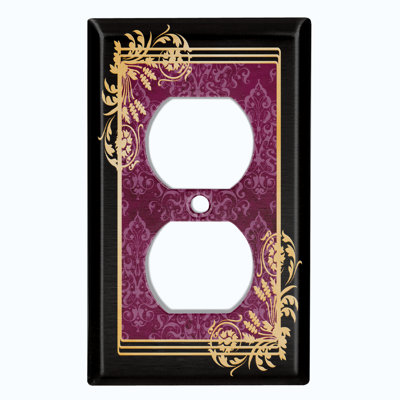 Victorian Vintage Elegant 1-Gang Toggle Light Switch Wall Plate