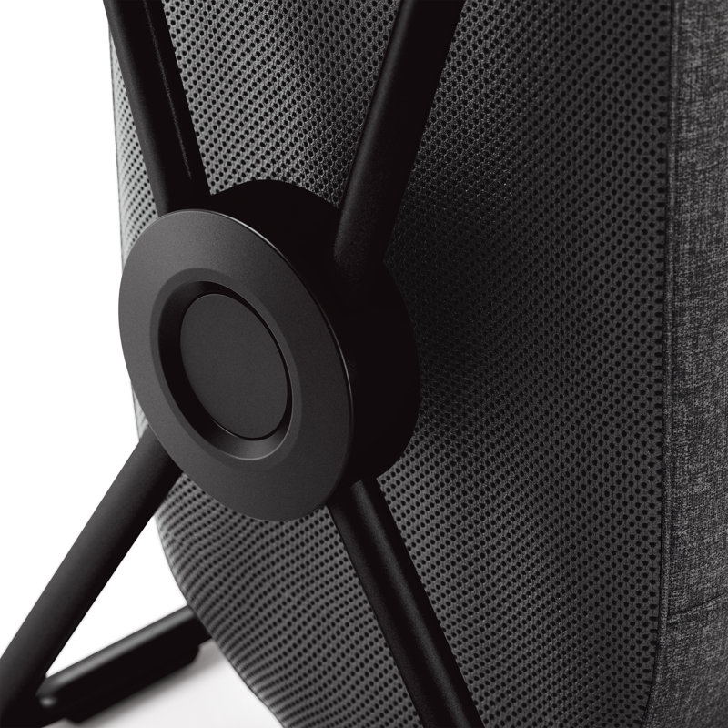 simplehuman double x-frame laundry hamper, matte black, 75" H x 72.70" W x 41.80" D, Black