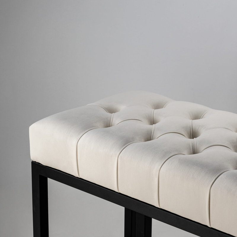 Elleshia Upholstered Bench, H45 x W110 x D35cm