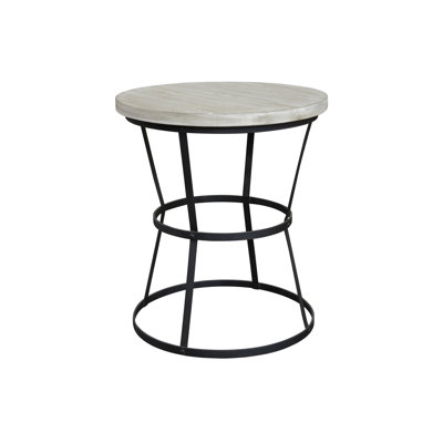 Brookfield Solid Wood Top End Table
