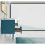 Meuble-lavabo 30 po rayé aigue-marine avec lavabo en céramique, meuble-lavabo autoportant pour salle de bain moderne-1746161399