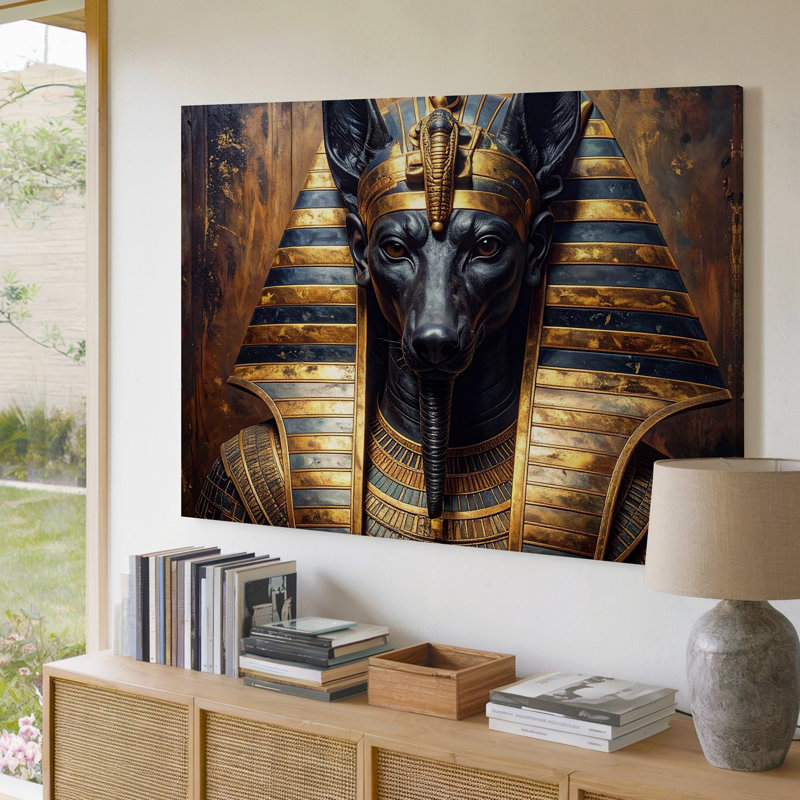 Toile Anubis Divine Judgement, H 9 po x l 12 po