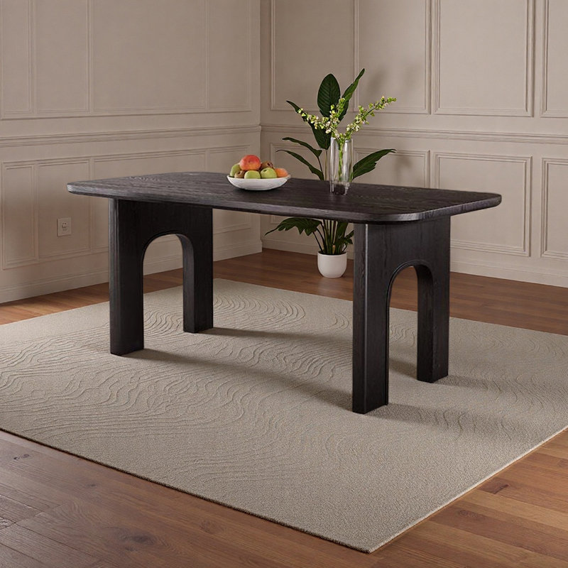 Table de salle à manger haut de gamme, 29.52"H x 62.99"L x 31.49"W