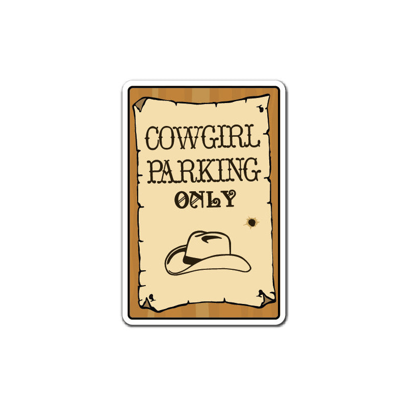 Enseigne de cow-boy Parkink