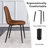 Round Dining Table Set with 6 dining chairs