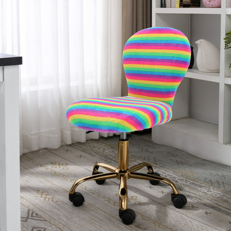 Cayetana Polyester Blend Task Chair, Multi Color