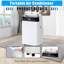 Climatiseur portatif 12 000 BTU avec télécommande pour chambre, dortoir, bureau