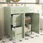 Bathroom Vanity Unit with Ceramic Sink-134243256