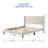 Luma Upholstered Wingback Bed-1589185486