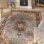 Tapis bleu clair Belliere Medallion Kashan-21350718