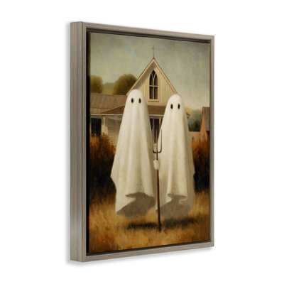 Cadre flottant American Ghost Ghost, design par Arlington Prints