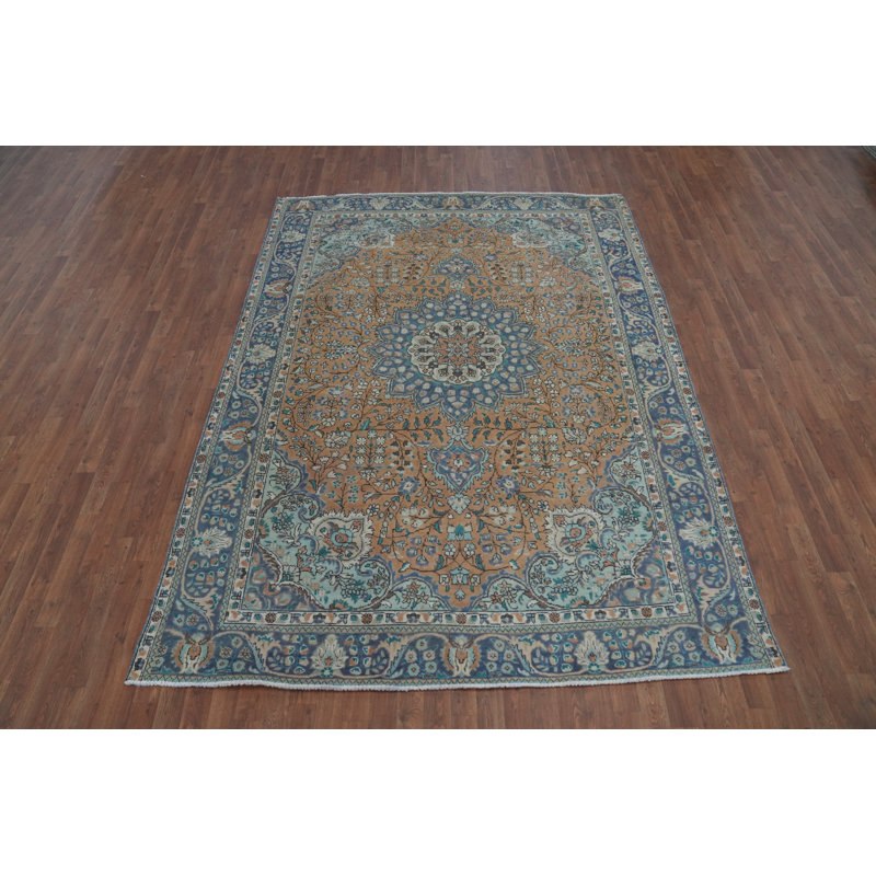 Tapis traditionnel en laine 7 x 9