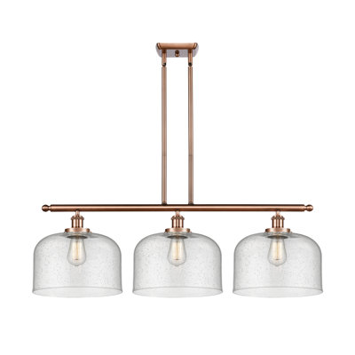 Lattimer 3-Light Dimmable Metal Pendant 