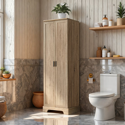 Armoire de rangement d'appoint avec tablette réglable