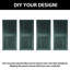 Porte de grange en forme de diamant 30 po x 84 po Homquer Royal Pin-122874832