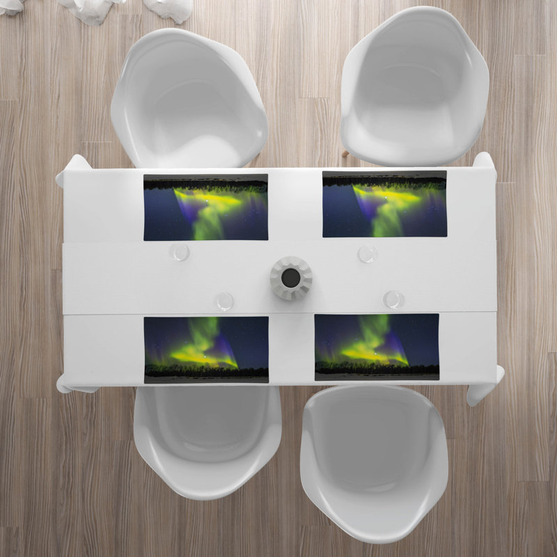 Polyester Abstract Rectangle Placemat