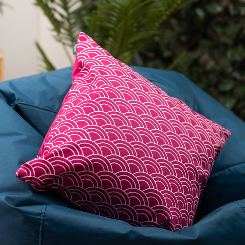 icon Deck Stripe Indoor-Outdoor Cushion, Pink