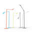 Splitty LED Swing Arm Floor Lamp-48983614