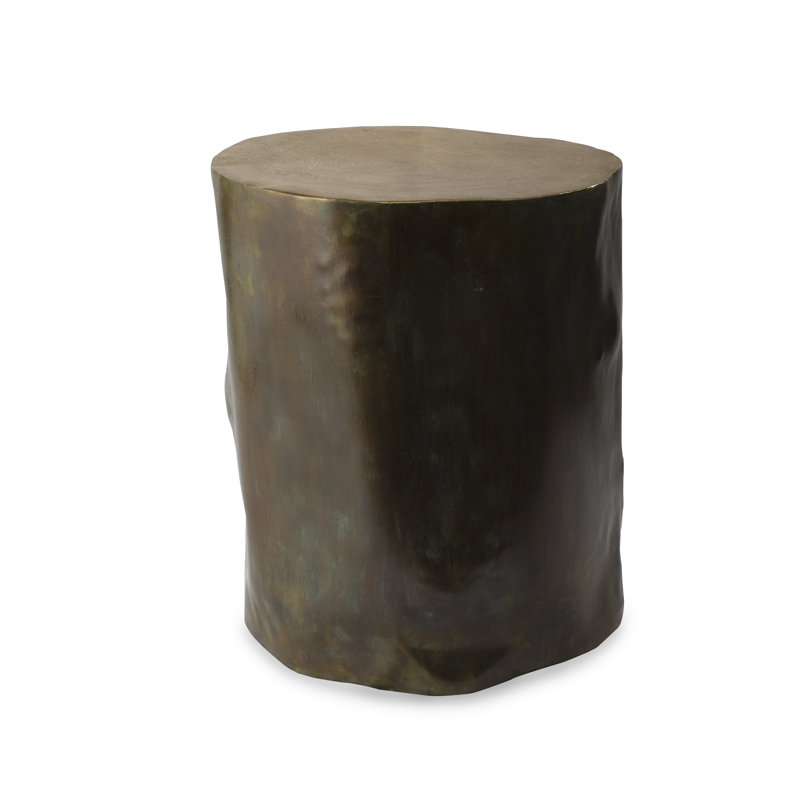 Etched Accent Stool
