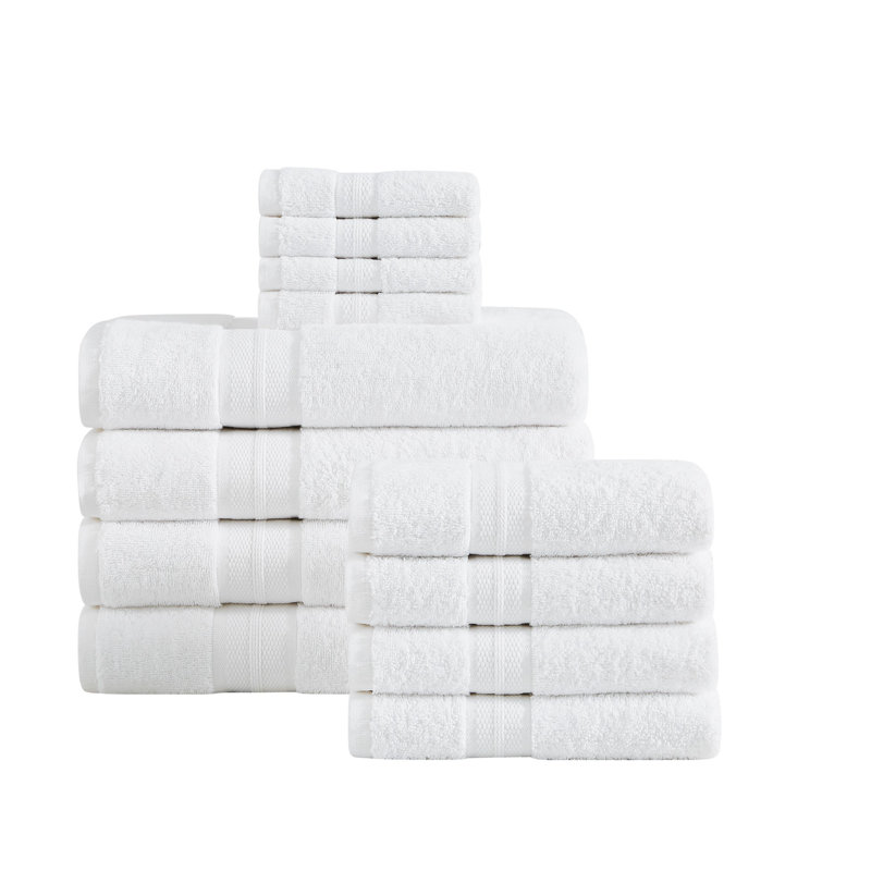 100% Cotton Mulit-Size Set, White