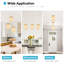 3-pack Crystal Pendant Lights, Crystal Beaded Chandelier For Kitchen Island