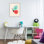 Be You Simple Butterfly, art de la giclée blanche encadrée par Jessica Beck